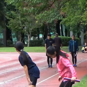 往復バトン練習(女子・リザーブ)⑧の画像