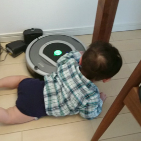 ルンバ克服の画像