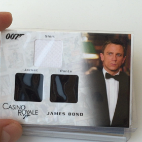 先日ゲットした007映画グッズ公開の画像