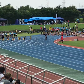 男子100ｍ⑦の画像