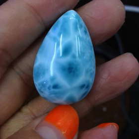 Larimar Cabochonラリマーカボションの画像