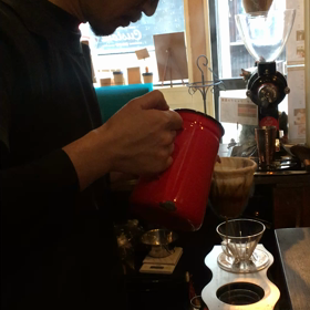 ネルドリップでお淹れしていますの画像