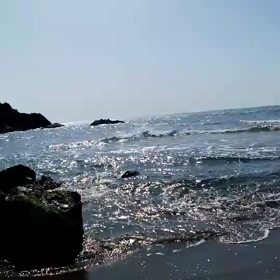 海にお出かけサンキャッチャーの輝きの画像