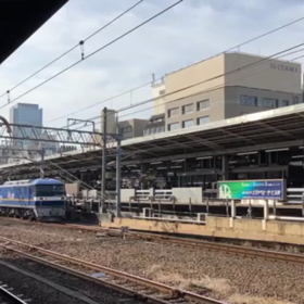 #貨物列車　#名古屋駅の画像