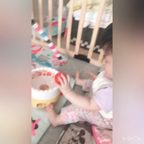 くるくるバースデーケーキの画像