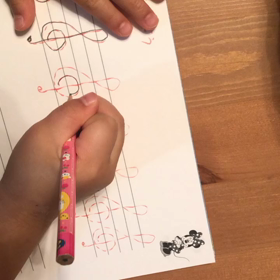 ト音記号を書きましょうの画像