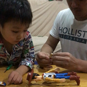 ウッディーのおもちゃの画像