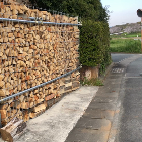 新薪棚完成の画像