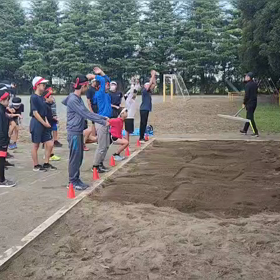 10/7 立ち幅跳び①の画像
