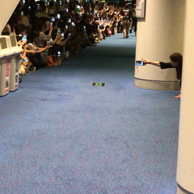 パシフィコ横浜 お見送りの画像