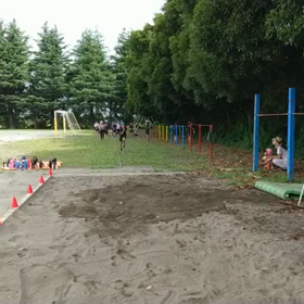 走り幅跳び②の画像