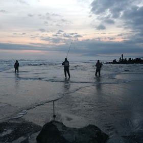 アキアジ釣りの画像