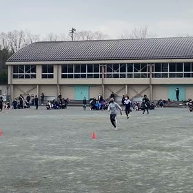 令和３年度最後の10色リレー⑩の画像