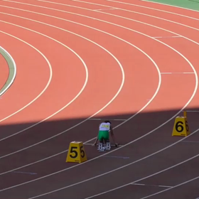 全国大会男女混合リレー決勝の画像