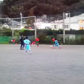 2018.10.14　VS　バディーSC　：間で受ける、ワンタッチターンの画像