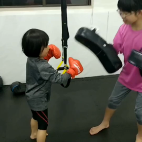 土曜は親子キックボクシングの画像