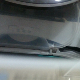 洗濯機の中からビョーン！！！の画像