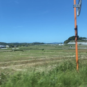 車の中からの光景〜〜の画像