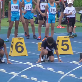 男子100ｍビデオ動画⑦の画像