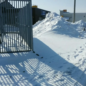 ❄雪の壁の画像