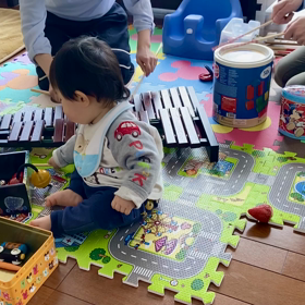 ハム太郎とっとこうた【卓上木琴と子どものおもちゃシリーズ16】の画像