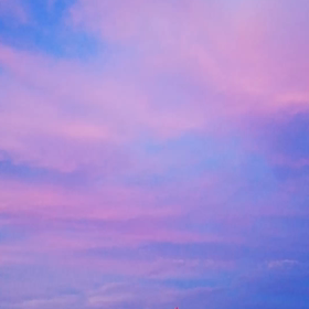 梅雨の合間の夕日の画像