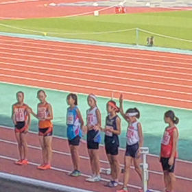 森崎さん トップエイト進出(走り幅跳び)の画像