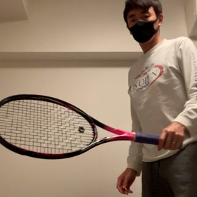 ラケット遊びの画像