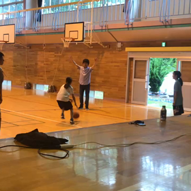 昨日のバスケ練習(20190707)の画像