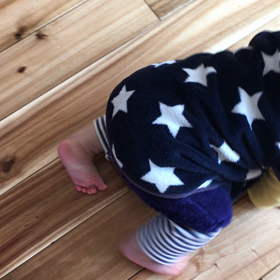 ハイハイと初めての動画の画像