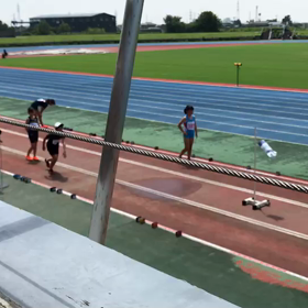 女子走り幅跳び①の画像