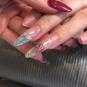 アクリルならでは ガラスのようなクラッシュネイル Misa Yamanaのブログ