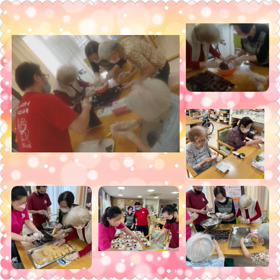 9月のおやつ作りの画像