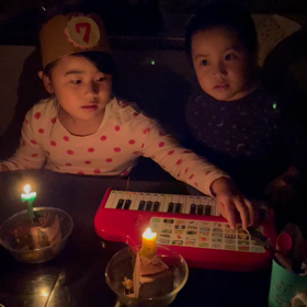 誕生日ケーキの画像