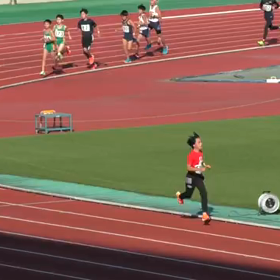 ６年男子1000m第５組②の画像