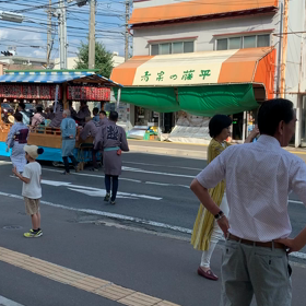 盛岡秋まつり神輿渡御の画像
