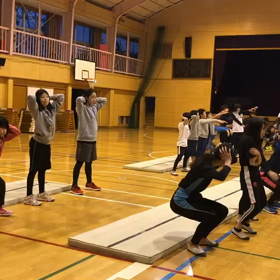 川越小練習 体幹トレーニング②の画像