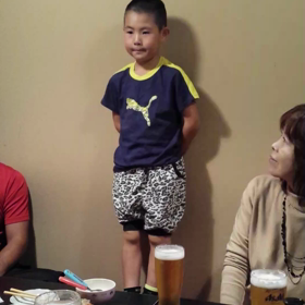 七五三のお祝いなのにの画像