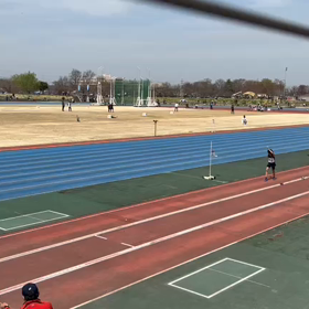 男子走り幅跳び⑭の画像