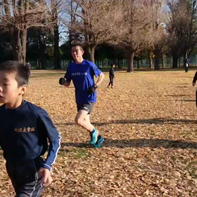 航空公園練習 1000m ２組目②の画像