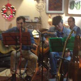 本日のアコースティックライブの画像