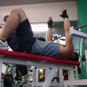 ベンチプレス１５０キロの画像