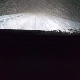 １月８日 雪道 新潟市南区の画像