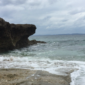 沖縄旅行✳︎久高島で浄化中の画像