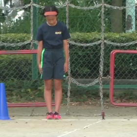 女子選考会(ゴール付近動画)③の画像