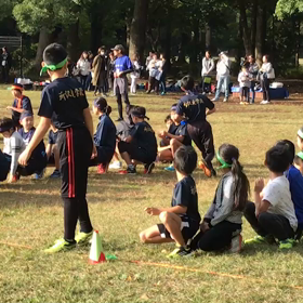 10色リレーバトンパス①の画像