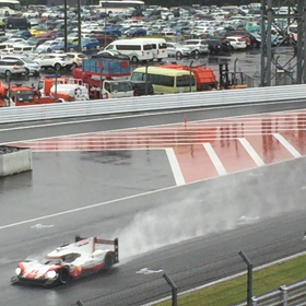 雨の 富士スピードウェイ…の画像