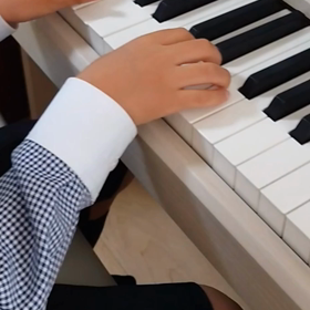 ピアノの発表会の画像