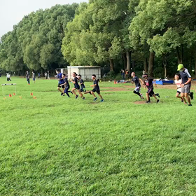 ウォーミングアップ(ジョギング)の画像