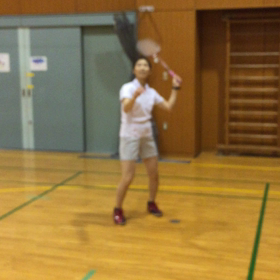 バドミントンの画像